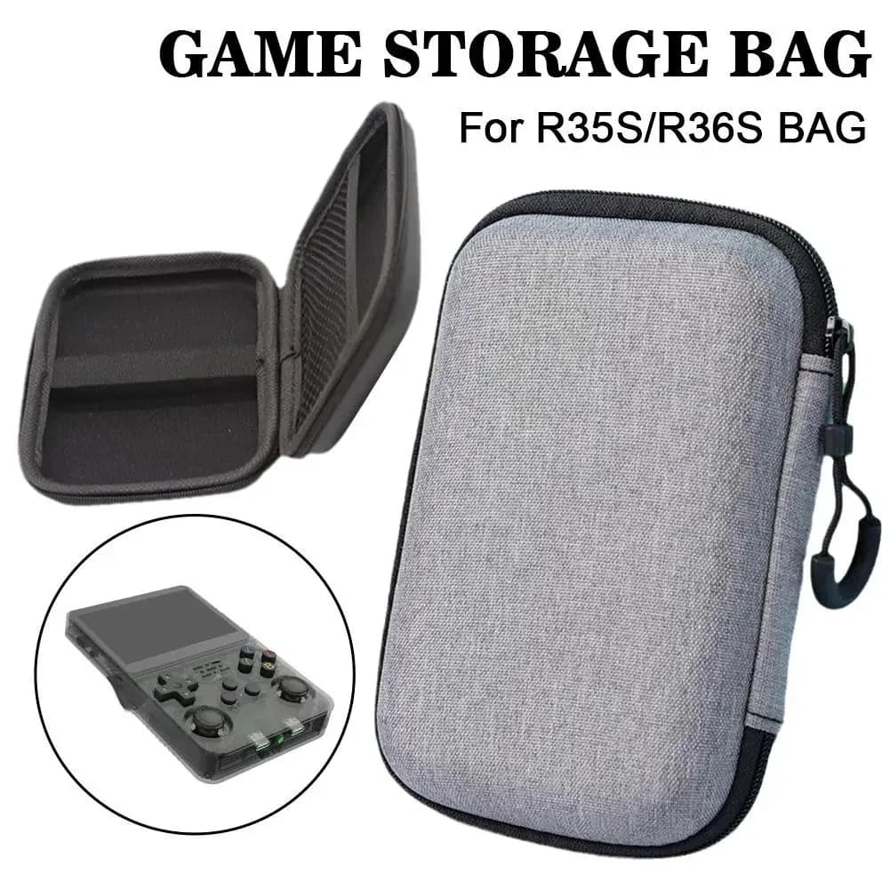 Boîte rangement jeu R36S R35S étui rigide EVA protection console accessoires gaming organisation
