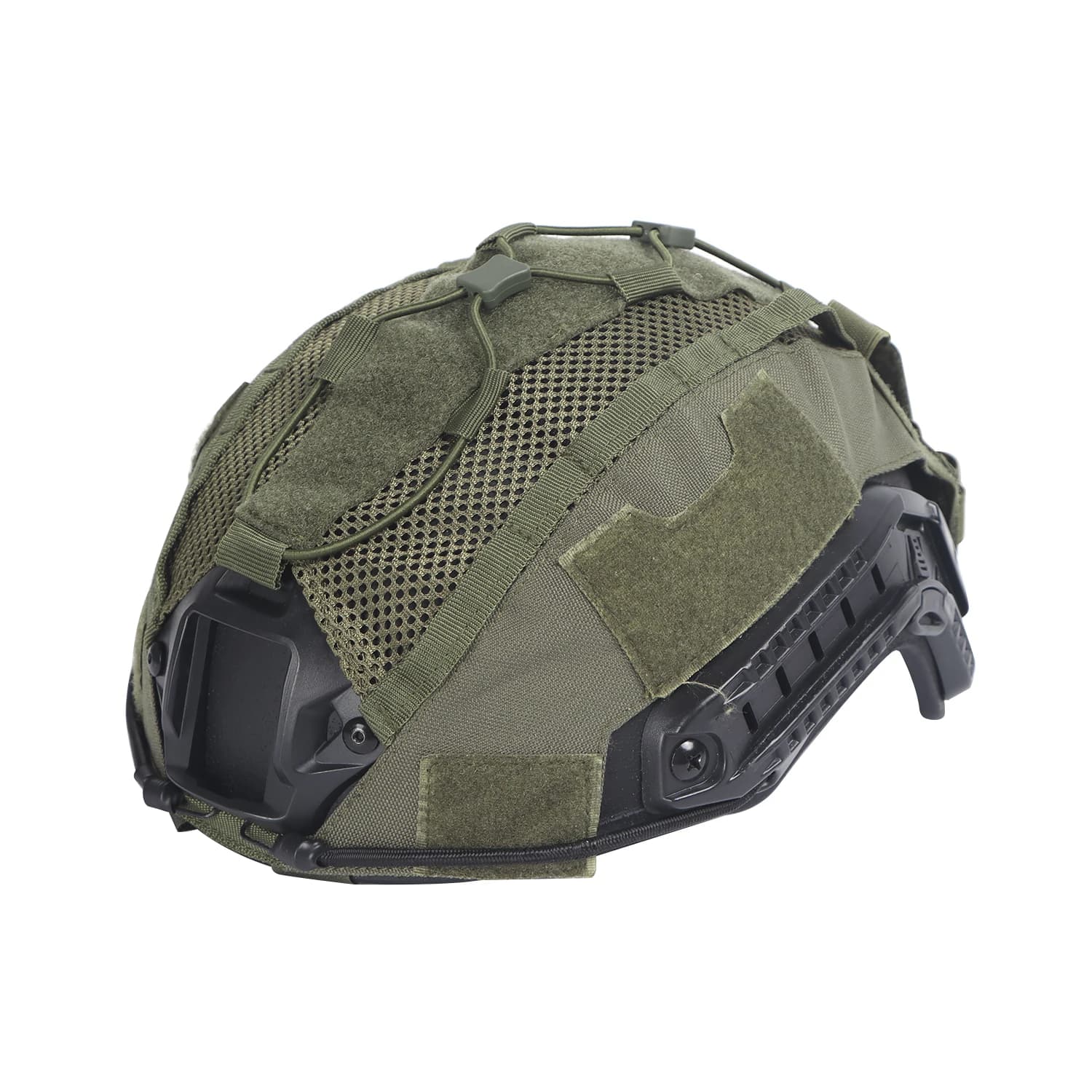 Housse casque tactique maritime avec poche batterie NVG pour pêche nocturne chasse