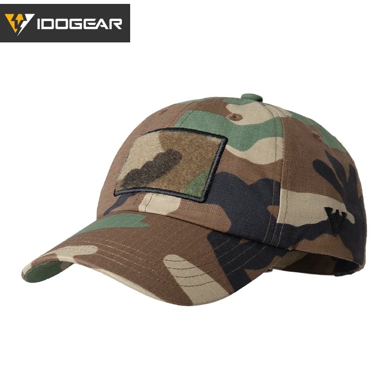 Casquette tactique IDOGEAR respirante - Ajustable pour pêche sportive et activités nautiques