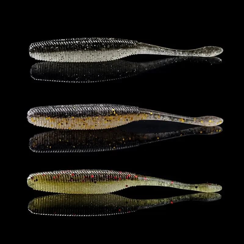 Leurre Souple Drop Sunmile 11,5 cm pour la Pêche du Brochet et du Black Bass -