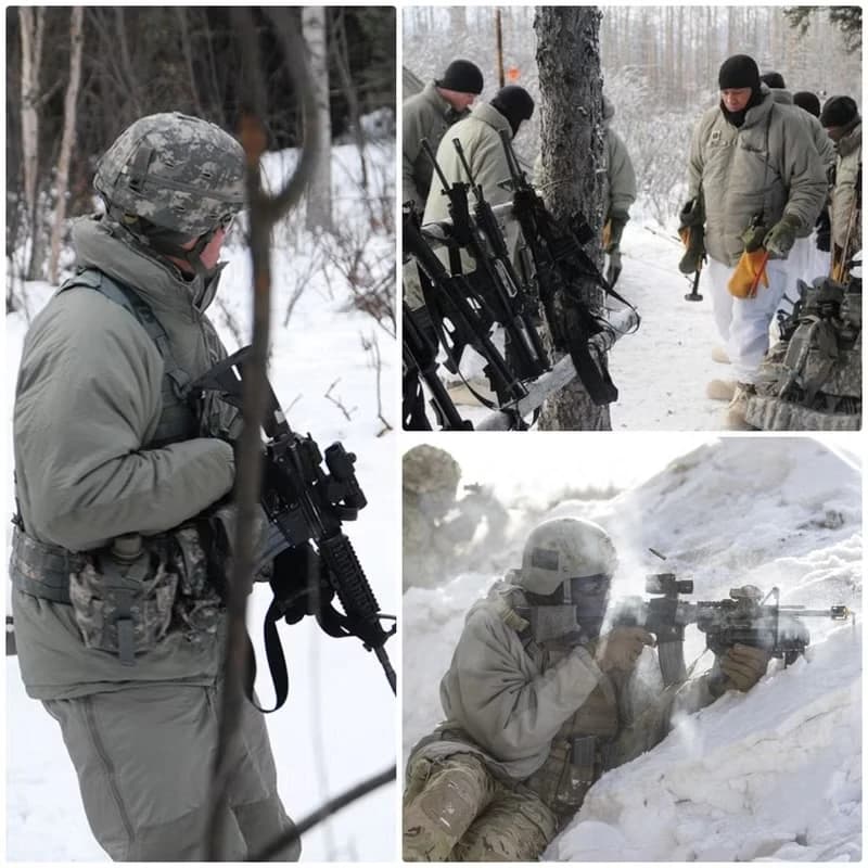 Veste pêche tactique militaire - Équipement extrême pour pêche par grand froid