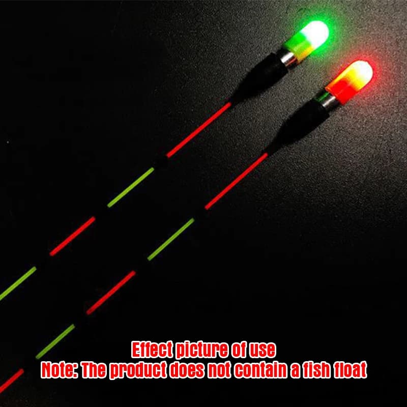 5 pièces flotteurs de pêche luminescents à LED, lumière nocturne flottante avec changement de couleur pour