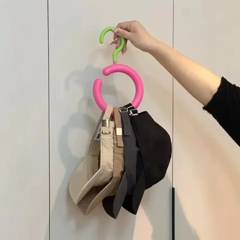 Porte-chapeau invisible pour rangement d'équipement de pêche - Design nordique multifonction 2025