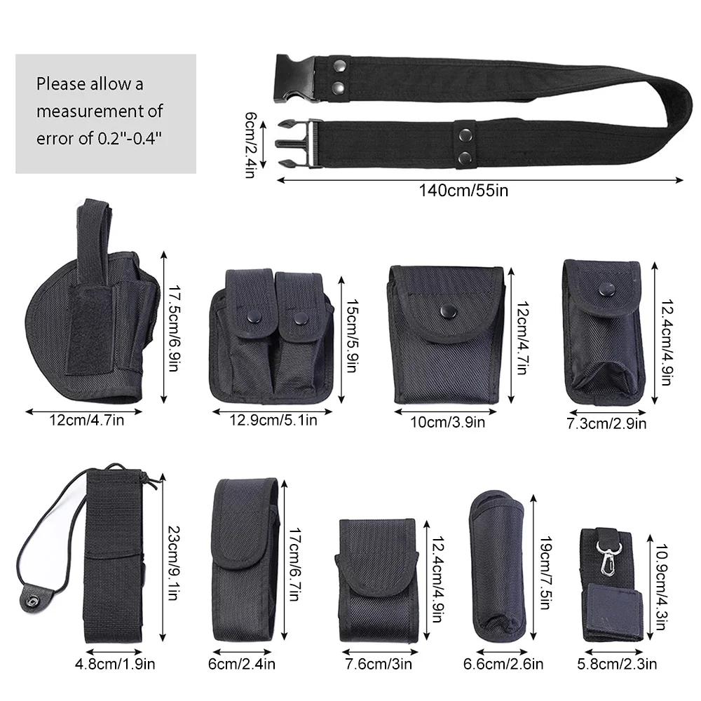 Ceinture de service tactique modulaire pour sécurité pêche et application de la loi
