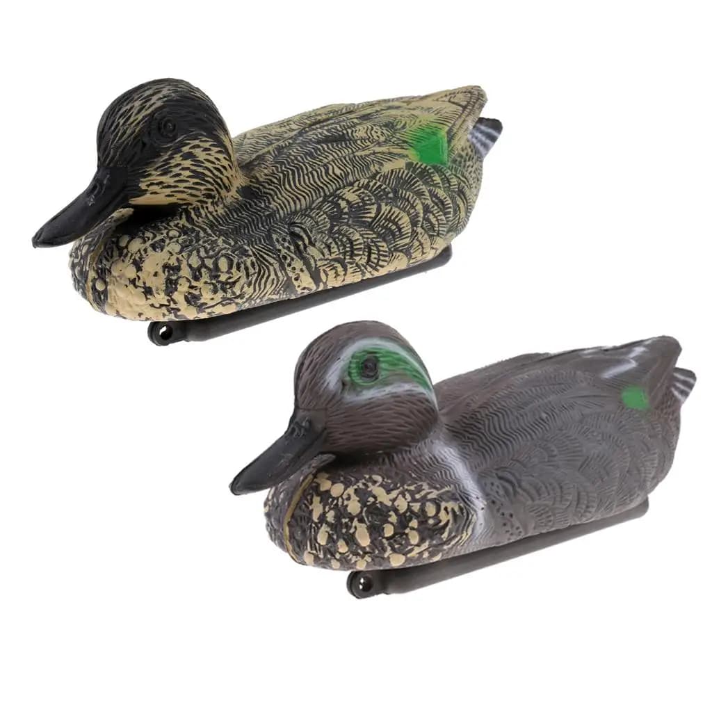 Leurre de chasse flottant 3D canard - Leurres de pêche et décoration pour étangs et jardins