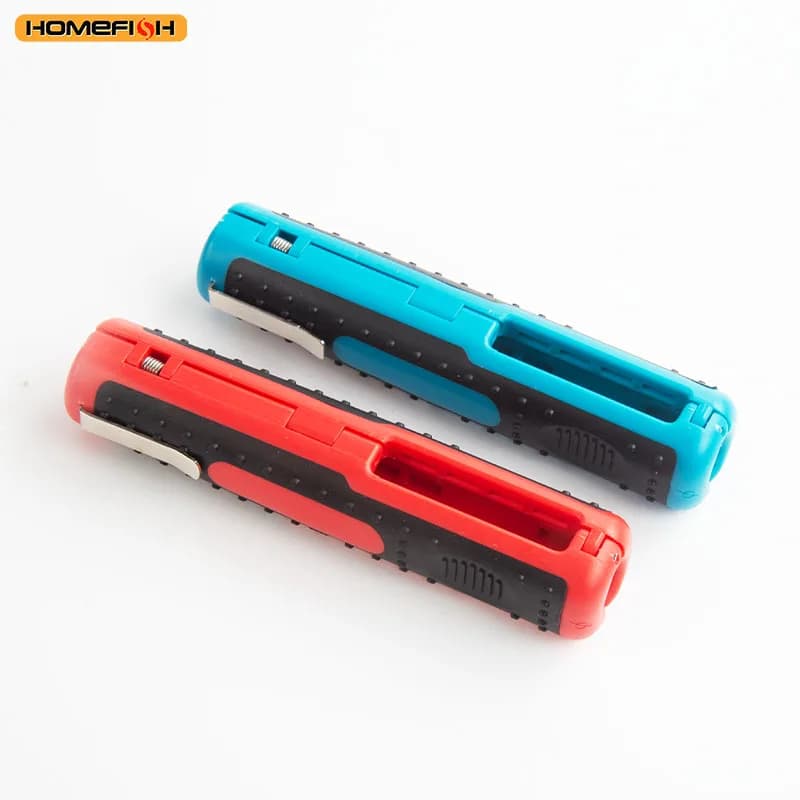 Pince dénudeuse câbles portable anti-dérapante multifonction outil pêche compact