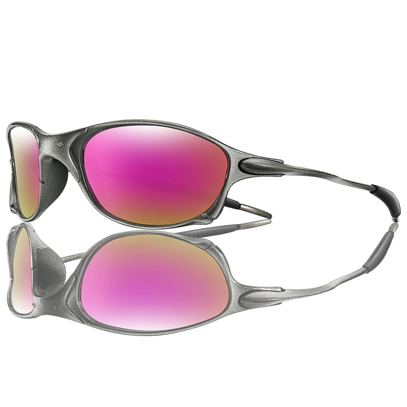 Lunettes de pêche PC légères - Vélo et conduite - Protection UV400 pour activités outdoor quotidiennes