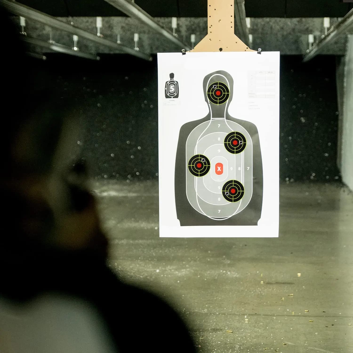 Autocollants cible de tir 200 pièces réactifs - Accessoire pêche et chasse entraînement pratique