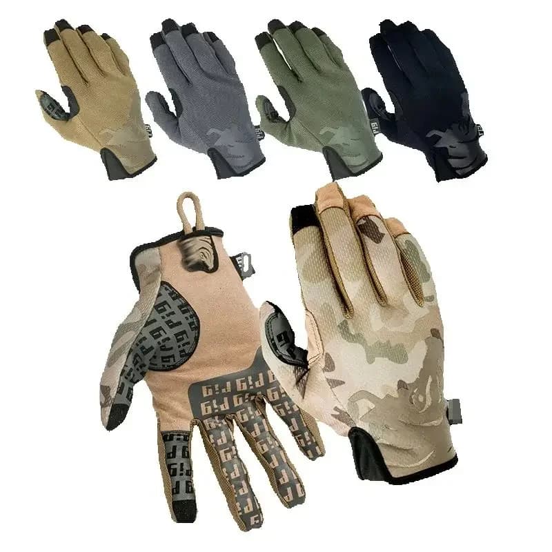Gants tactiques tir FDT légers camping vélo écran tactile respirants outdoor pêche