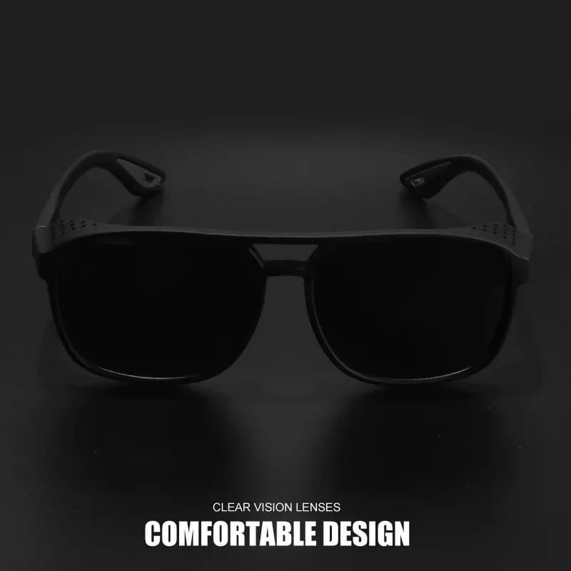 Lunettes de sport polarisées professionnelles UV400 pour pêche, vélo, course - Homme Femme