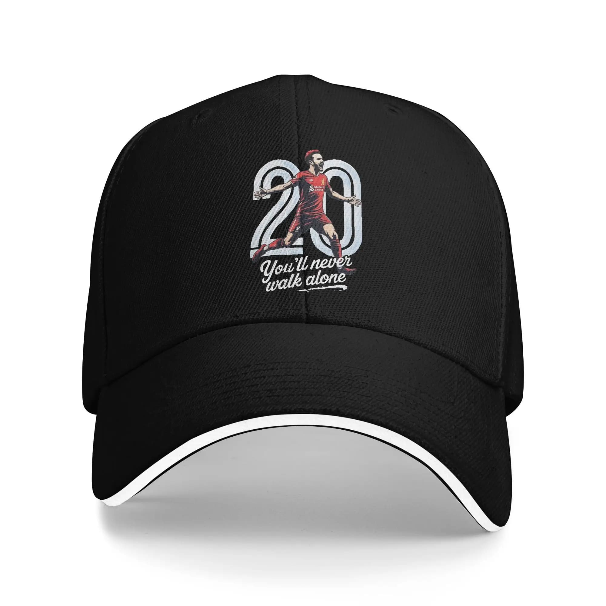 Casquette baseball Liverpool Diogo Jota #20 pêche camping réglable couple design