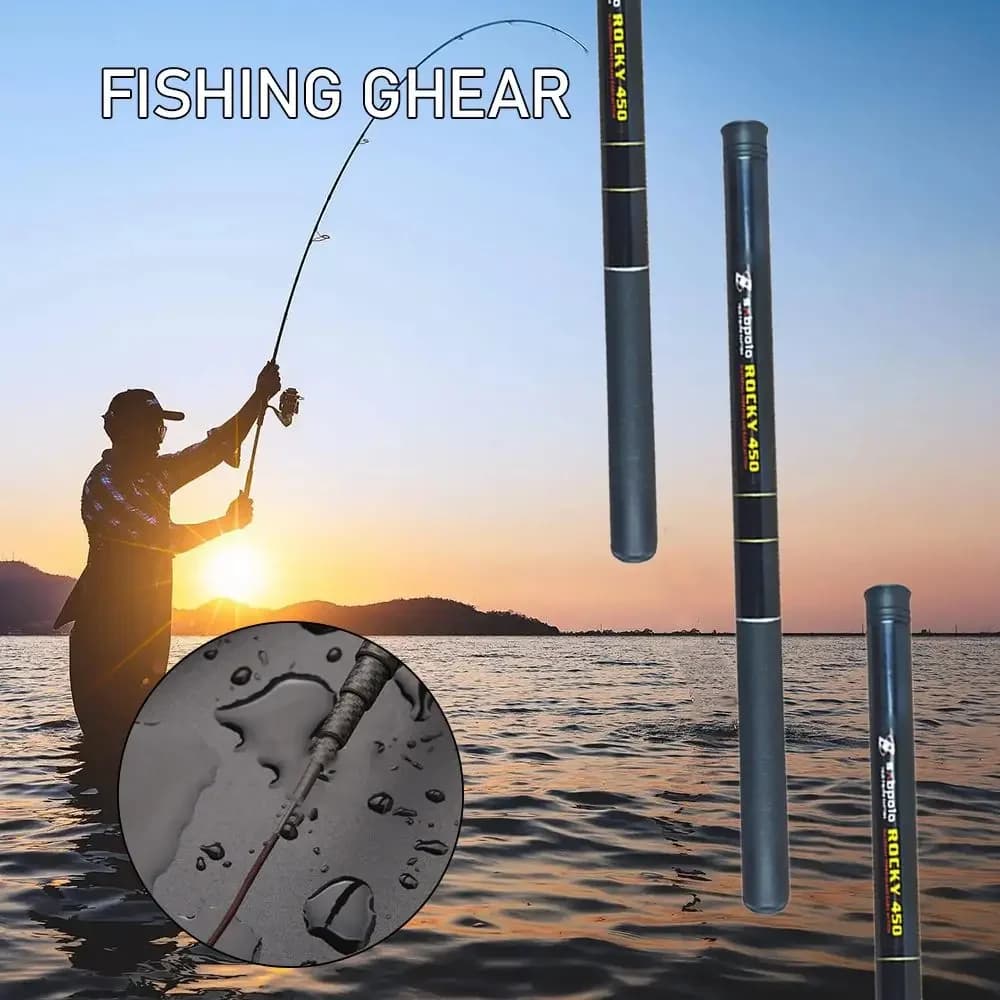 Canne télescopique ultralight carbone portable pour pêche carpe et feeder en lac et rivière