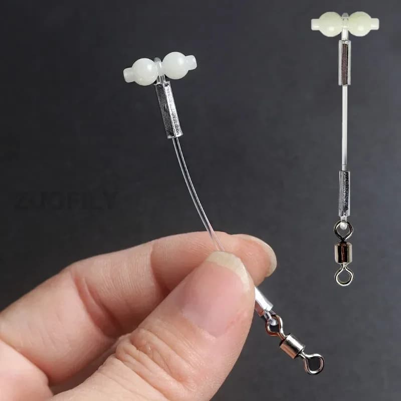 Support lumineux pour flotteurs gourde 5 pièces avec connecteur pivotant pour pêche en mer DIY