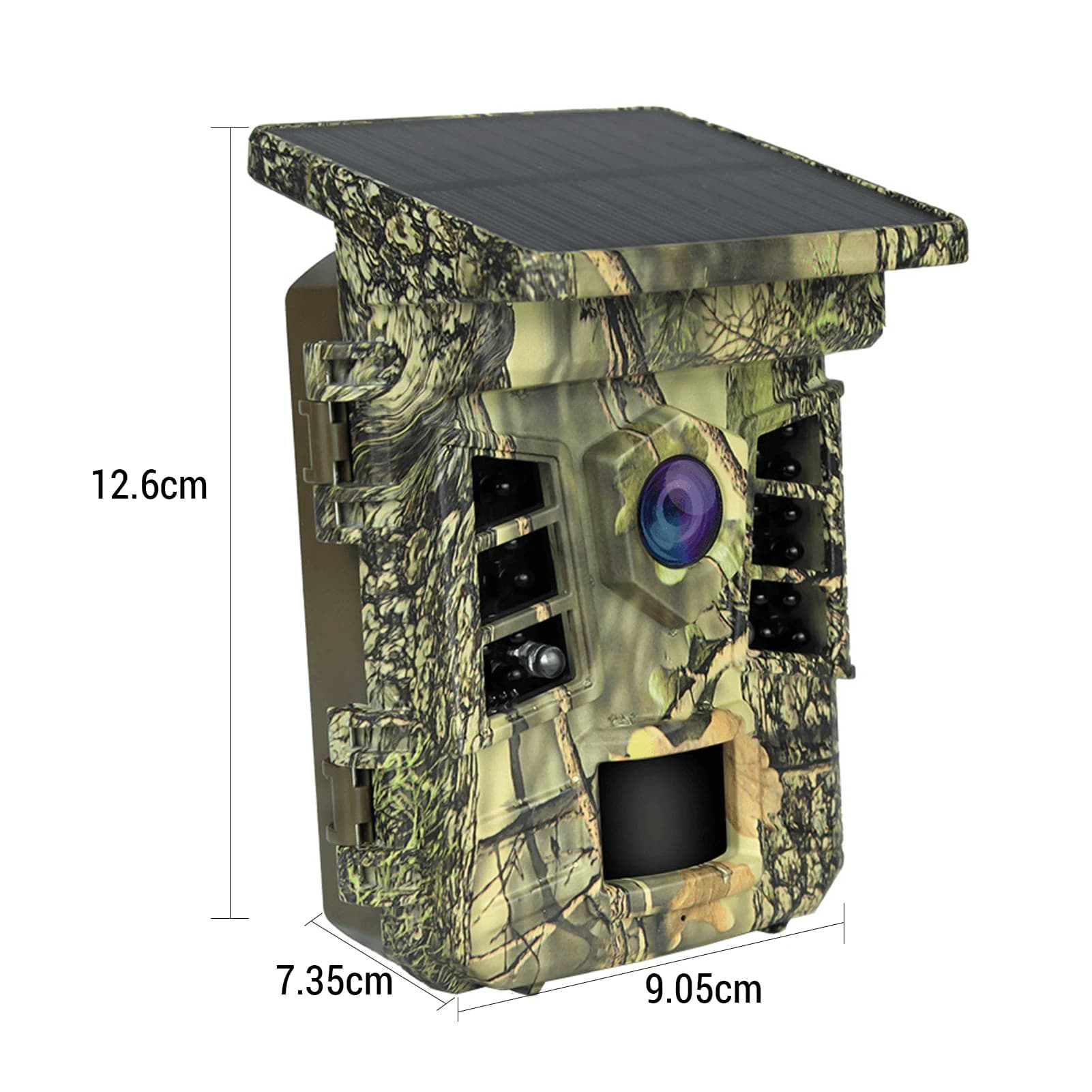 Caméra trail étanche IP66 déclenchement 0.3s solaire WiFi - Réactivité ultime pour chasse rapide
