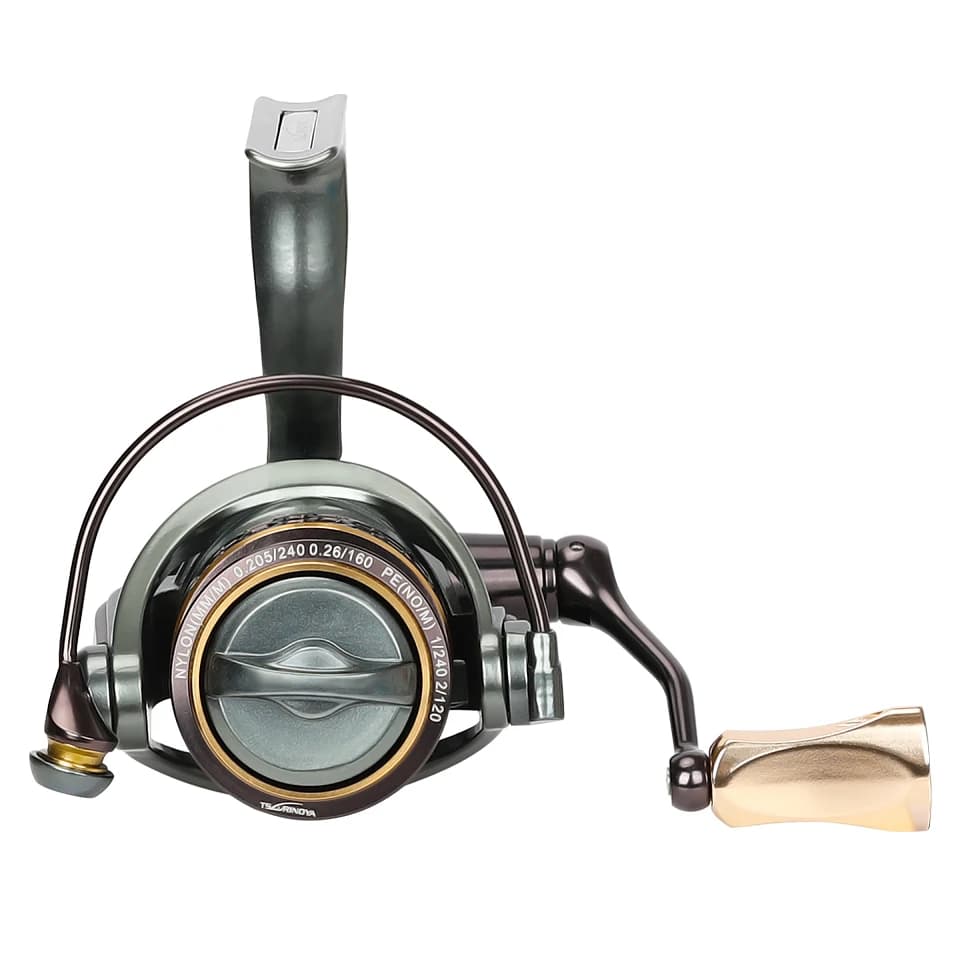 Moulinet TSURINOYA JAGUAR 2 bobines - 1000 à 3000, 185G, frein carbone 6KG pour carpe et mer