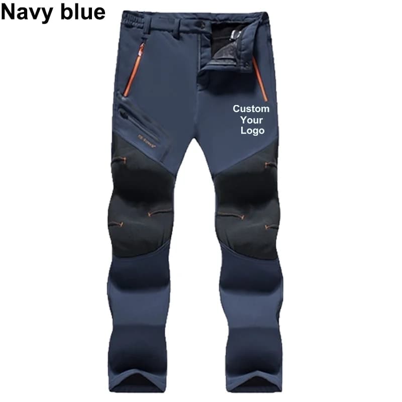 Pantalon pêche personnalisable hiver softshell pour pêche glaciaire et pêche froide