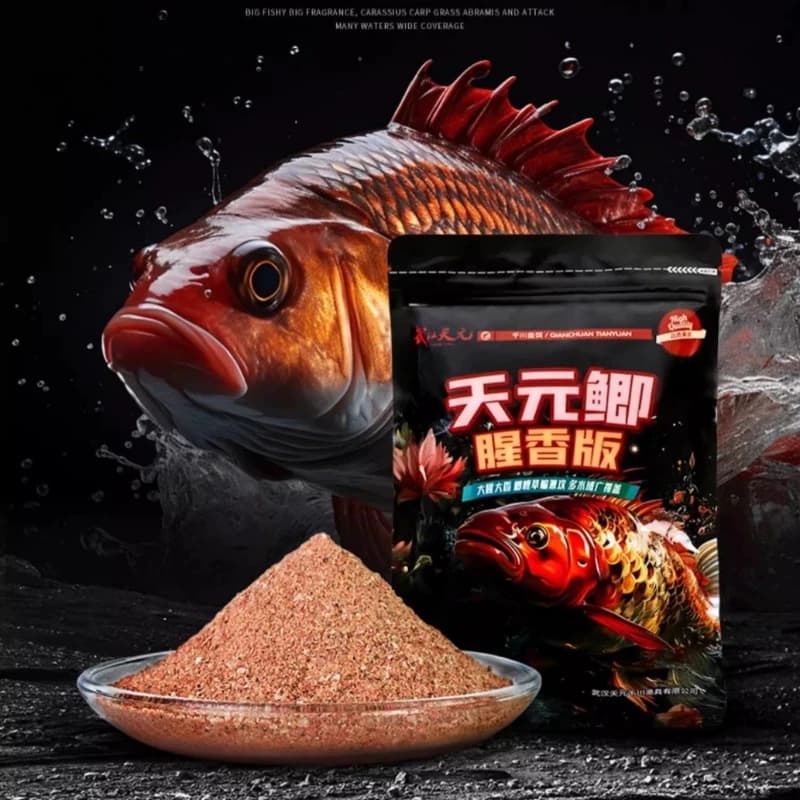 Amorce Tianyuan saveur sucrée pour carpe et carassin - appât rapide pêche hiver automne eau douce