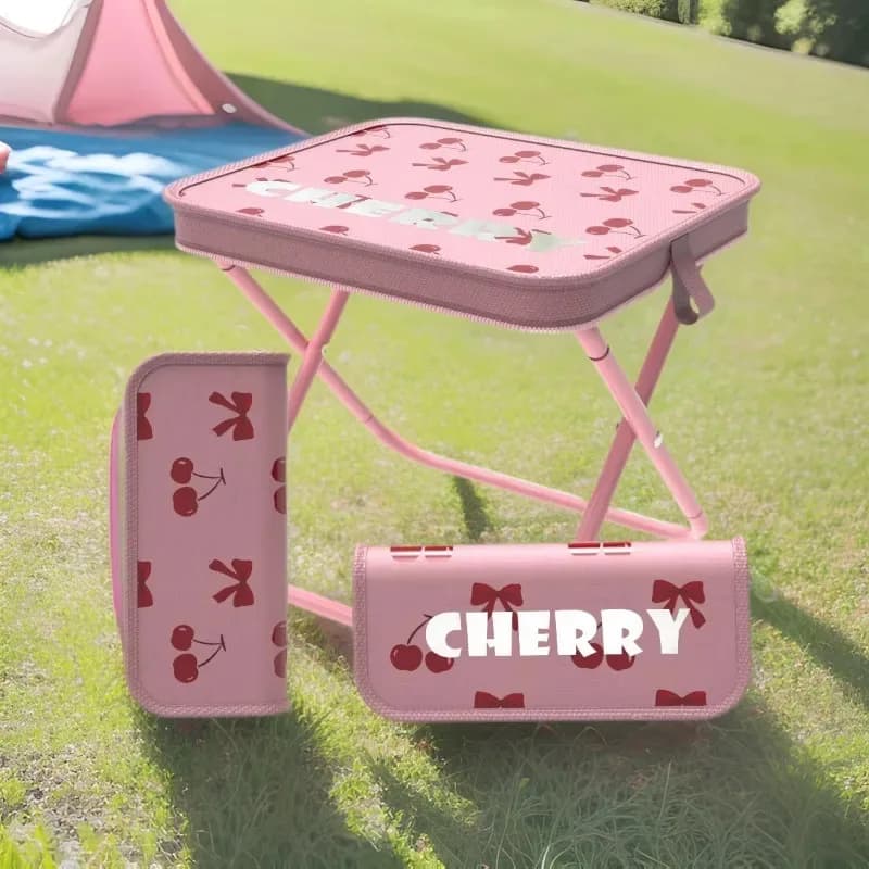 Tabouret pliant pêche ultra-léger pour sac à dos - Siège portable camping et pique-nique