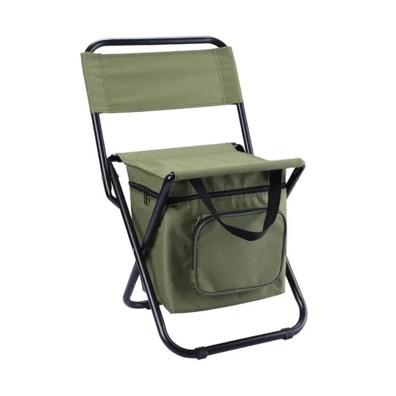 Sac-chaise pliable 3-en-1 camouflage pour pêche camping et glace portable