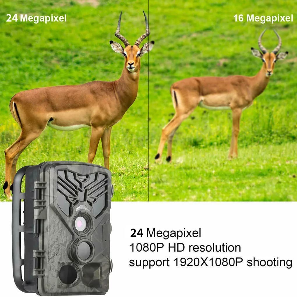 HC-810A 20MP caméra chasse filtre IR étanche IP65 pour qualité image wildlife optimale