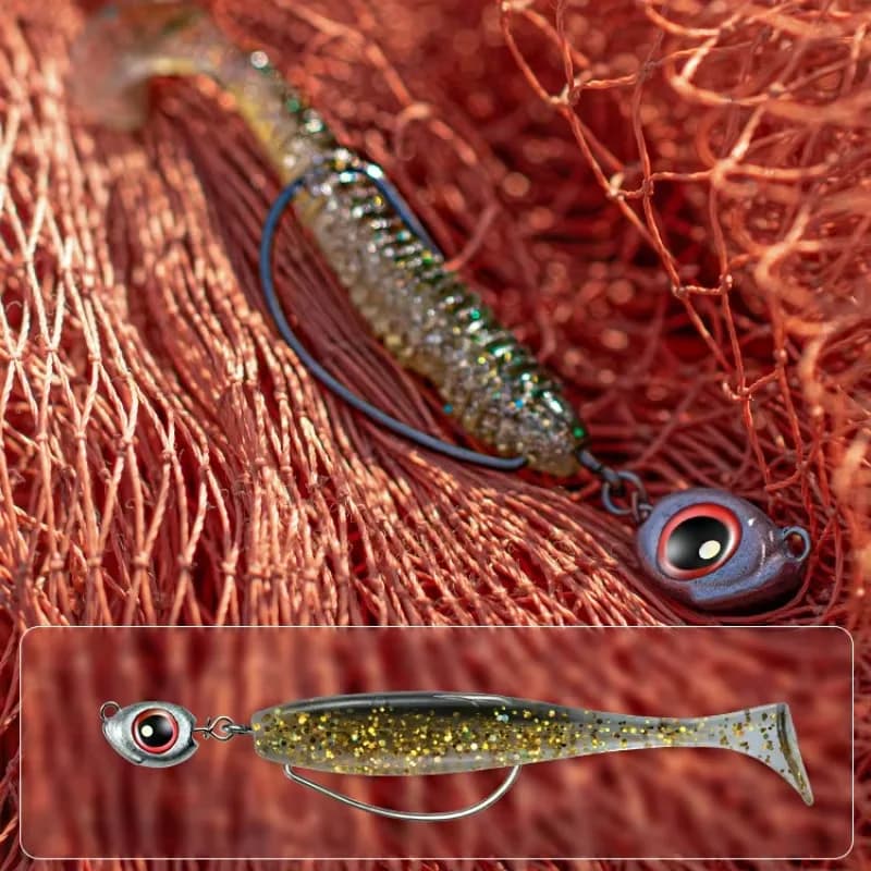 10 plombs luminescents anti-accrocs pour pêche du bar en drop shot et leurres crankbait