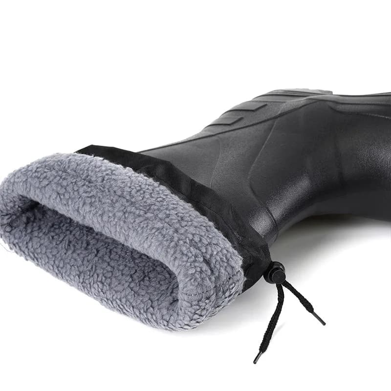 Bottes de pêche hiver homme doublure polaire imperméables légères EVA chaudes pêche en eau froide