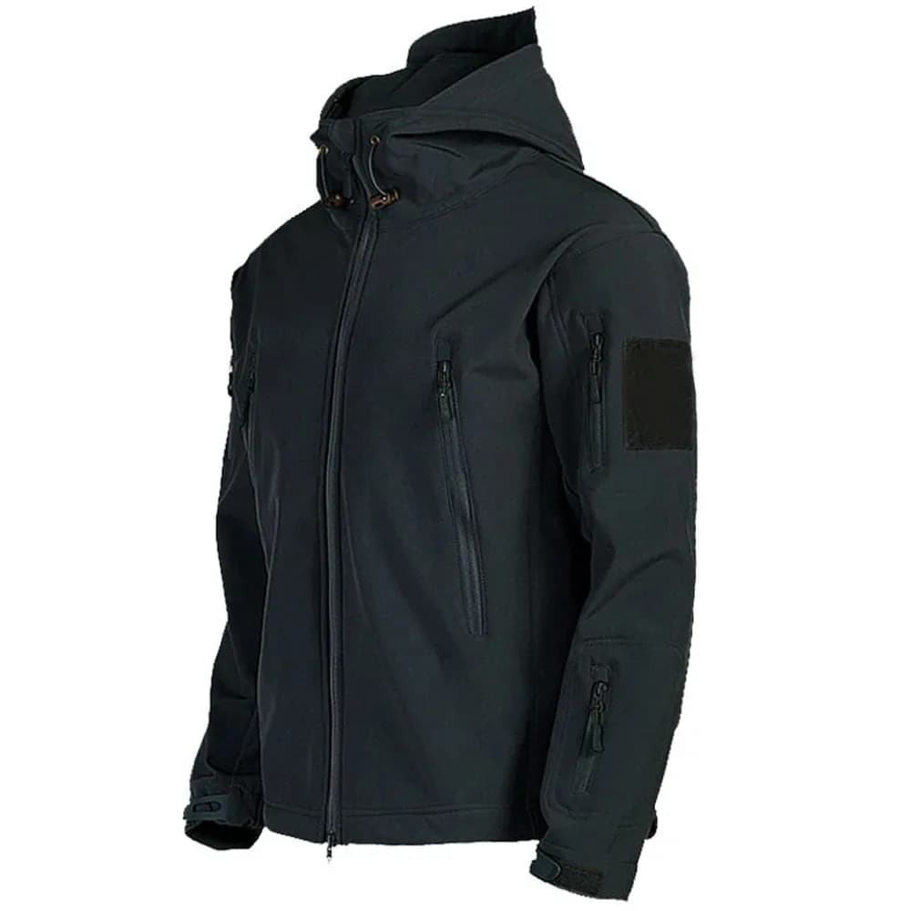 Veste technique peau de requin TRAF 2024 homme tactique imperméable coupe-vent pêche professionnelle