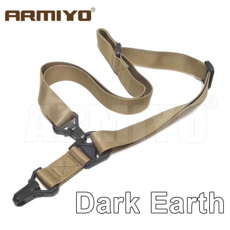 Sling Armiyo Mission S2 S3 S4 réglable - Bande d'épaule nylon chasse pêche sac transport