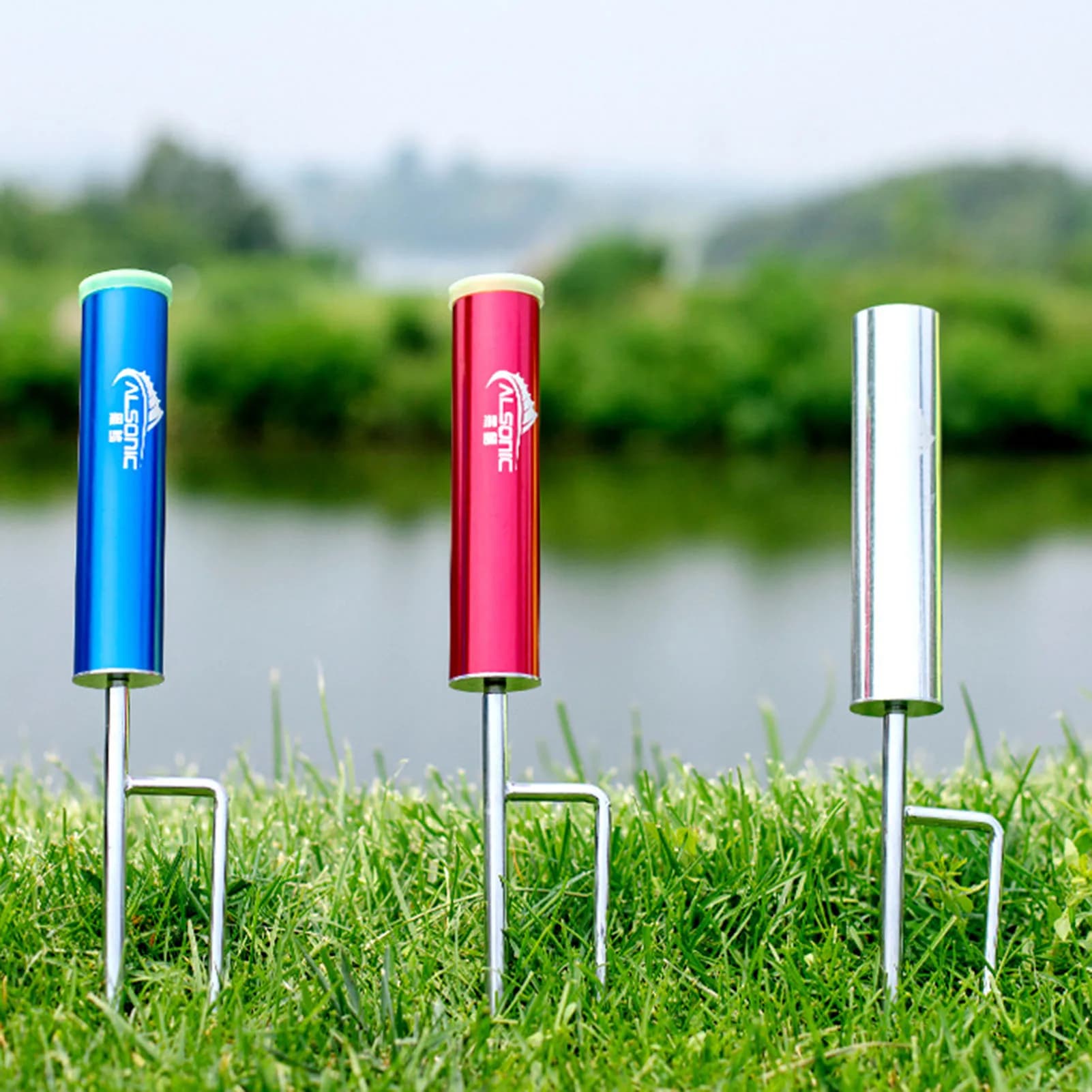 Support réglable pour canne à pêche avec pique sol - Portable étanche accessoires pêche extérieur