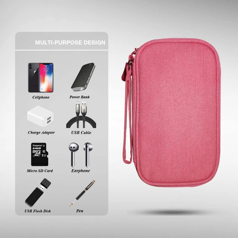 Poche étanche organisateur câbles électroniques - Sac rangement accessoires pêche voyage universel