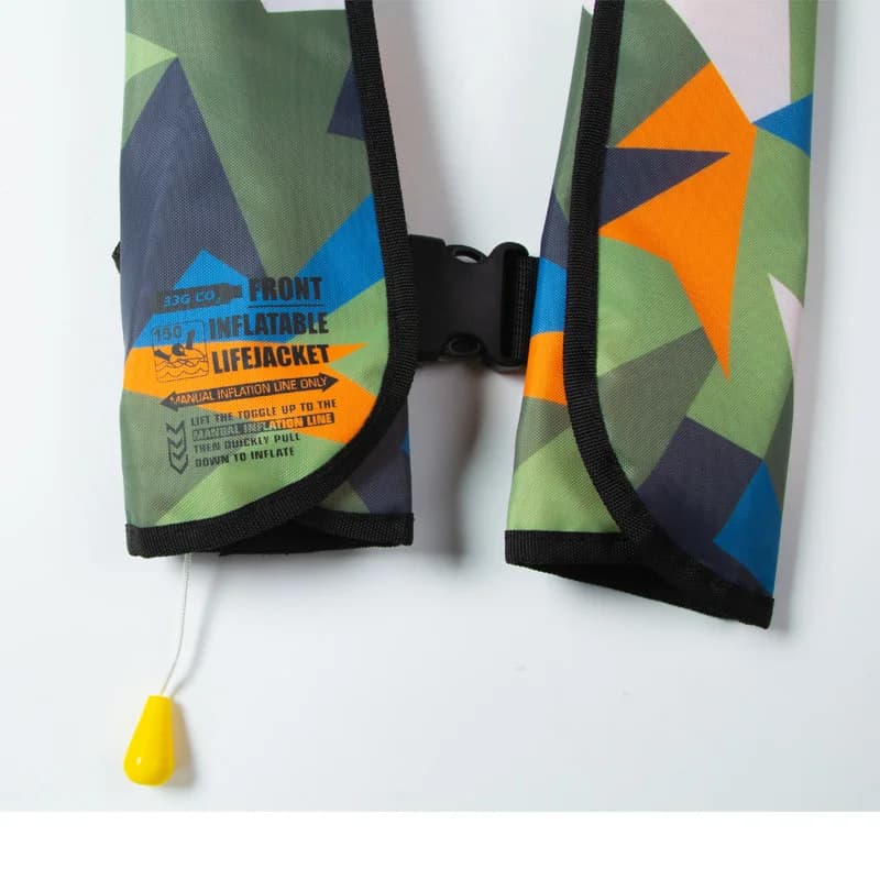 Gilet de sauvetage gonflable manuel automatique 150N PFD pour pêche et sports nautiques