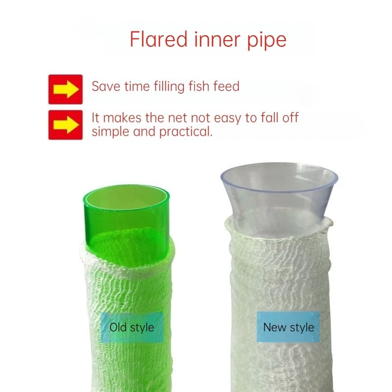 Tube PVA soluble 5m pour amorçage carpe - Filet étroit amorces appâts pêche à la carpe
