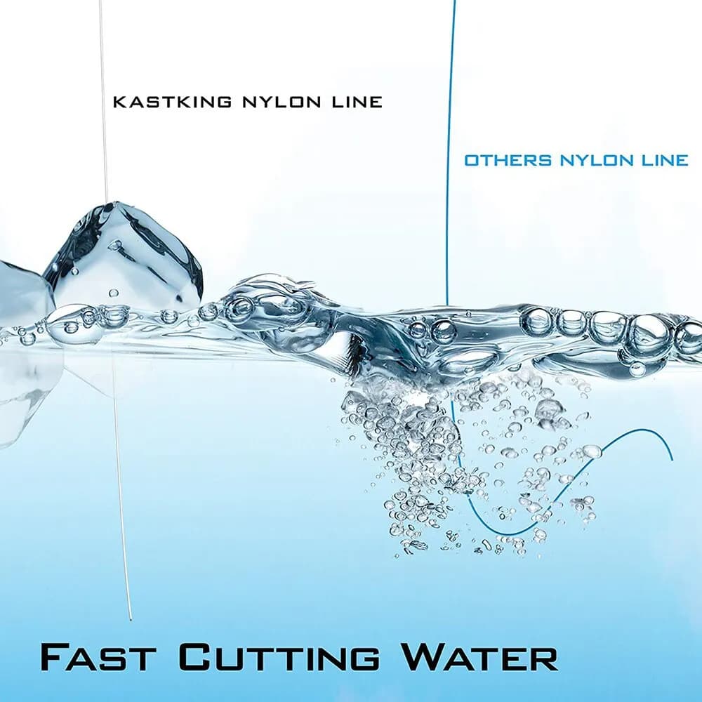 Ligne de pêche monofilament KastKing 20-200LB 110M super résistante pour pêche en bateau