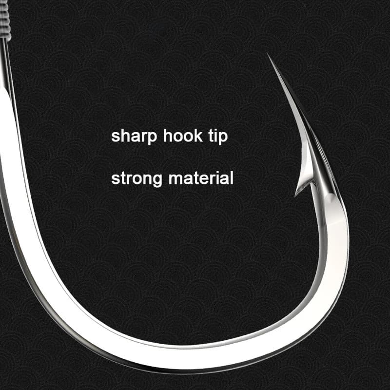 Ensemble 10 paires hameçons avec bas de ligne - Montage carp fishing prêt à pêcher 45cm