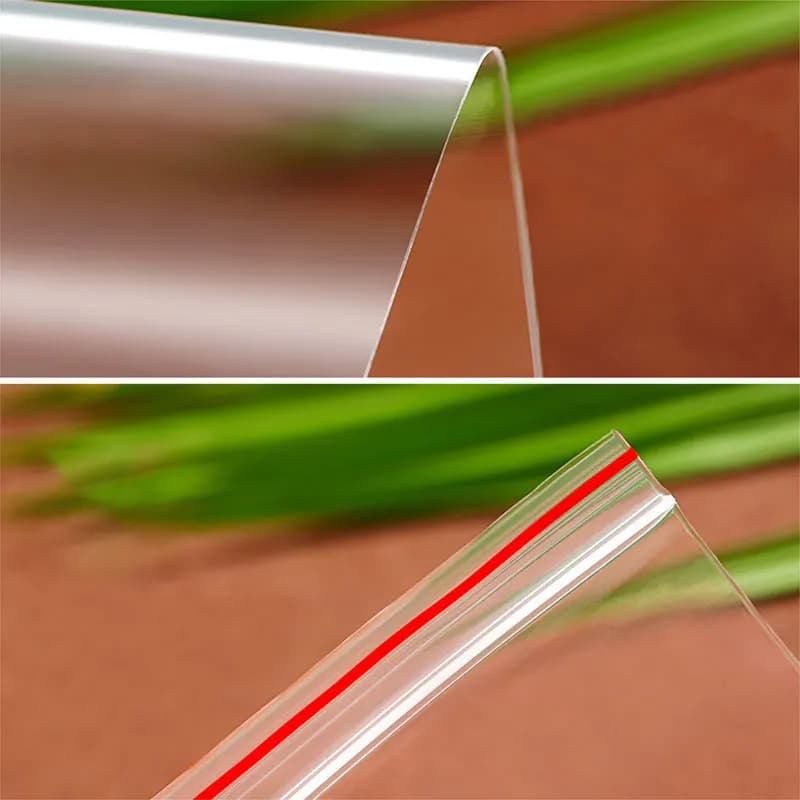Sacs zip plastique transparents réutilisables - Conservation aliments pêche - Fermeture étanche pratique