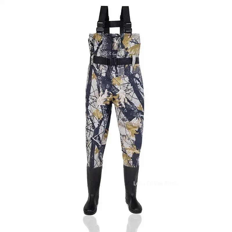 Kit complet waders de pêche avec bottes - Combinaison imperméable pour hommes et femmes adulte