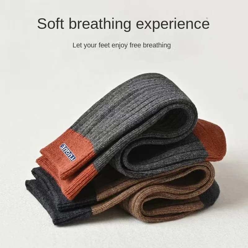 Chaussettes pêche homme 5 paires motifs colorés respirantes confort toutes saisons outdoor