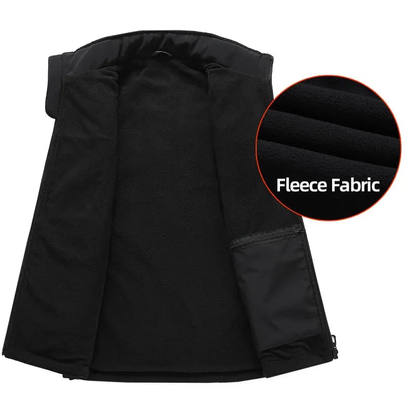 Gilet chauffant USB rechargeable pêche chasse - Veste électrique homme femme chauffante extérieure