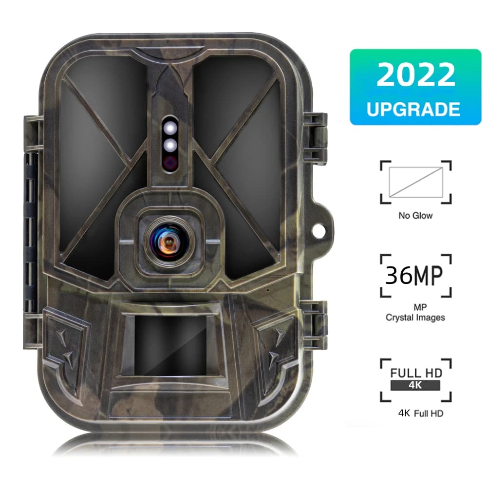 Caméra trappe outdoor 50MP 4K batterie 8000mAh étanche vision nocturne infrarouge piège gibier