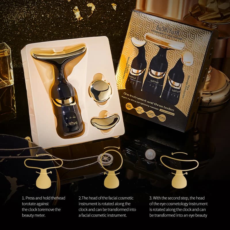 Appareil lifting visage et cou massager anti double menton soin peau pêcheurs vent soleil