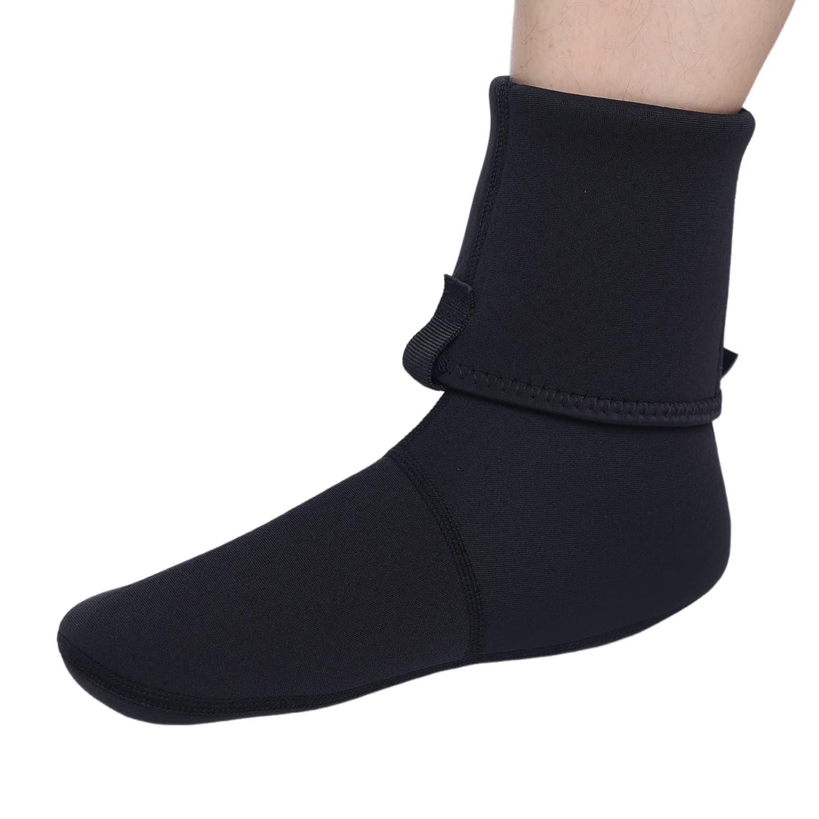 Chaussettes néoprène 3mm unisexe pour pêche à gué et activités aquatiques outdoor