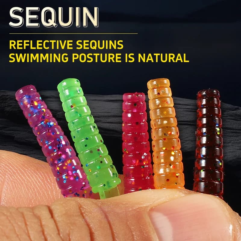 Leurre souple Supercontinent 4cm 5cm pas cher pour carnassiers - Leurre plombé pêche polaire leurre artificiel