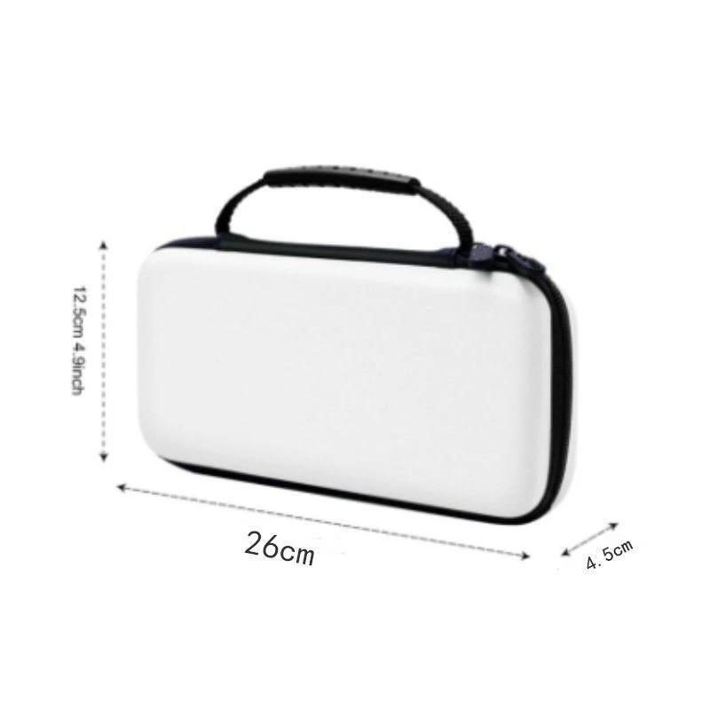 Étui de transport pour Nintendo Switch OLED avec 20 cartouches de jeu - Coque rigide protectrice