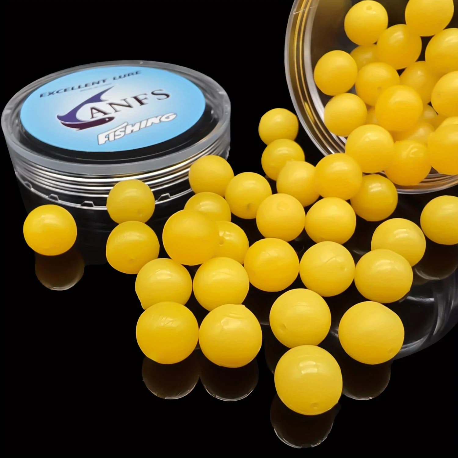 50 appâts artificiels souples imitation maïs pour carpe, truite et poisson-chat