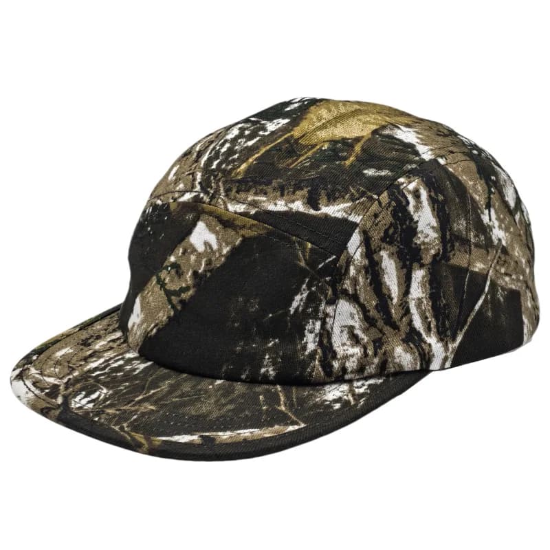 Casquette 5 panels camouflage jungle pour pêche outdoor homme