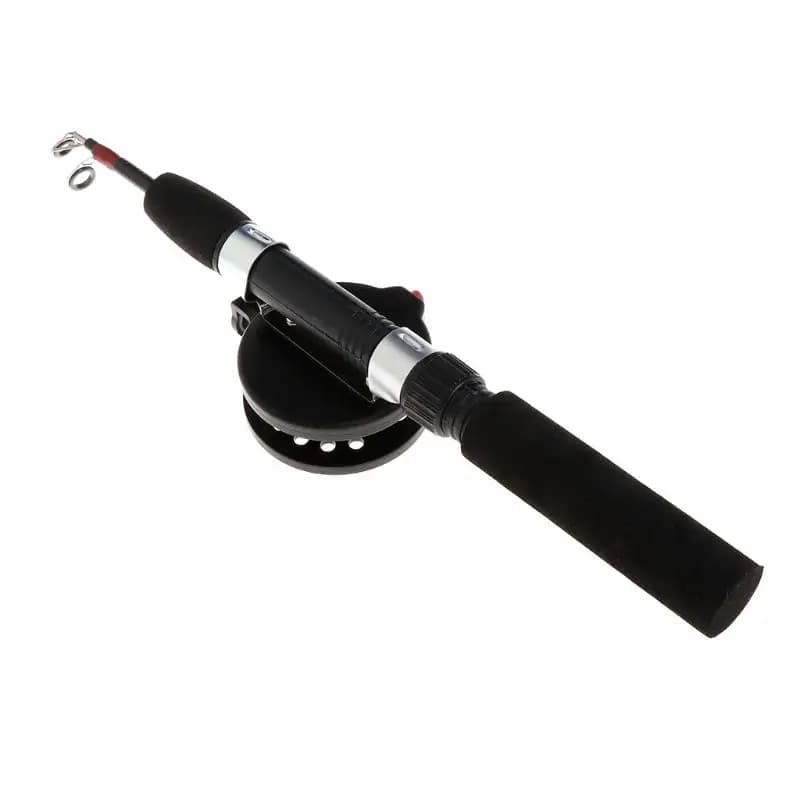 Set canne et moulinet YD61 mini portable hiver - Pêche sur glace outdoor compacte