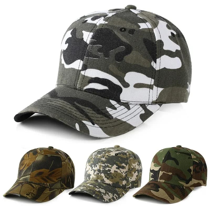Casquette camouflage pêche chasse homme - Design desert activités outdoor randonnée escalade