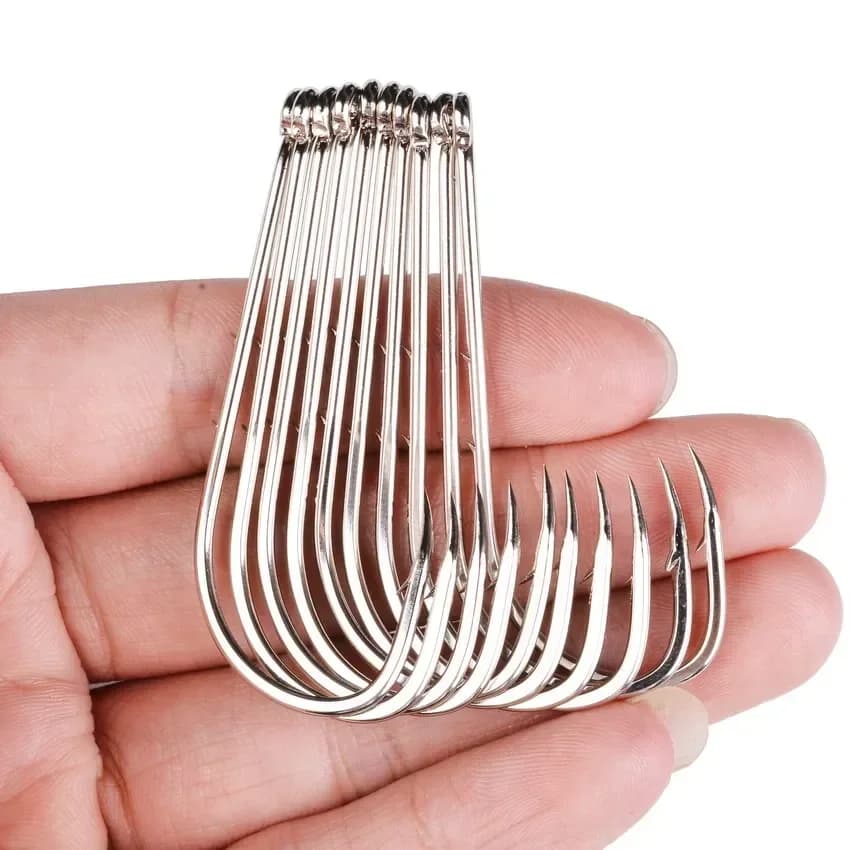 Hameçons de pêche avec porte-appât 50 pièces pour carpe et leurres vers