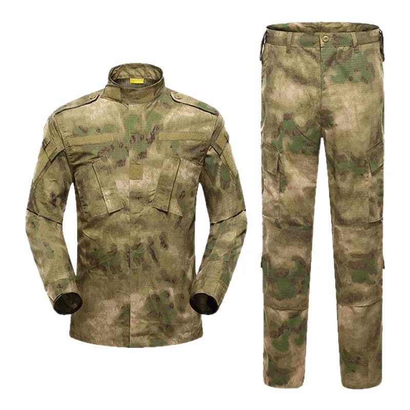 Uniforme ACU forces spéciales camouflage - Tenue pêche tactique professionnelle pour discrétion optimale