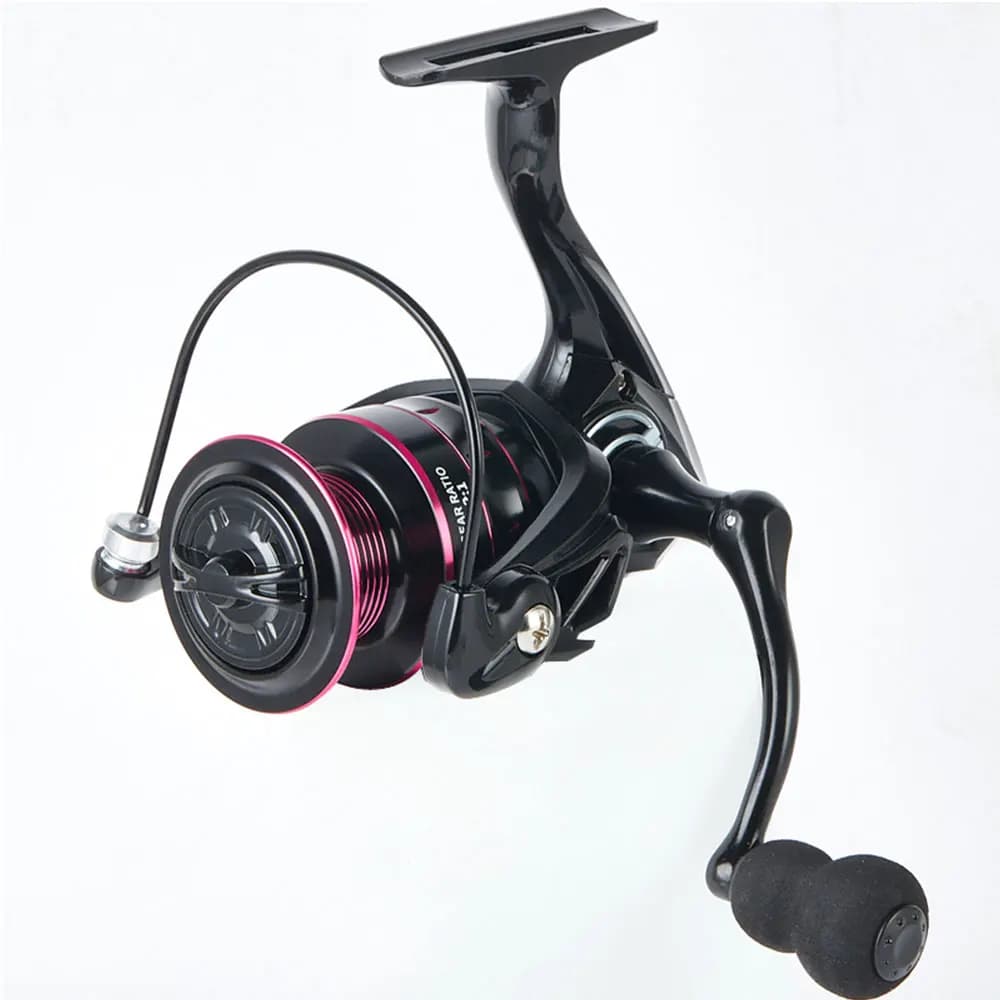 Moulinet spinning BILLINGS 1000-7000 frein 8-12KG avec bobine métal pour eau douce et mer